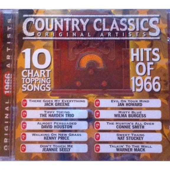 Country Classics: Hits of 1966 - Music CD - Very Good - audioCD - Dis - Sold by gmusic