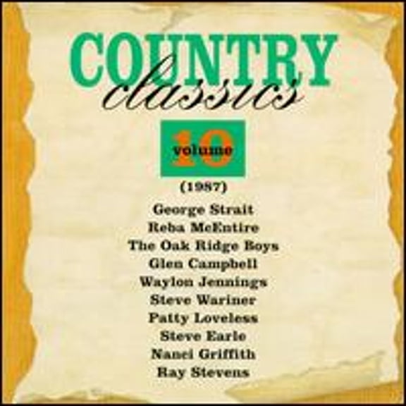 Country Classics, Vol. 10 (1987) (CD) by Various Artists