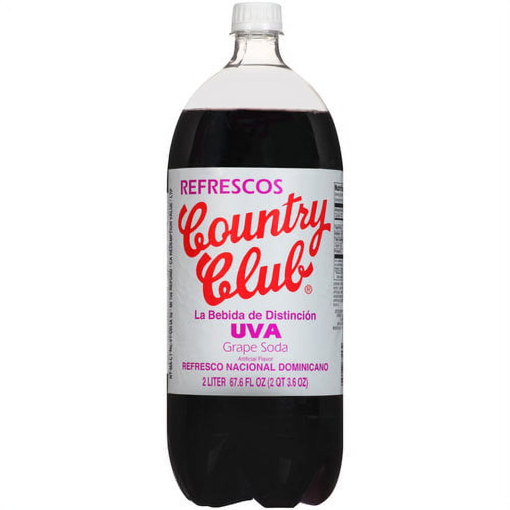 Country Club Grape Soda, 2 Liter Bottle