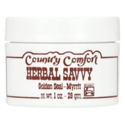 Country Comfort Herbal Savvy, Golden Seal-Myrrh, 1 oz 28 g