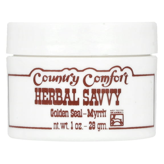 Country Comfort Herbal Savvy Golden Seal - Myrrh 1 oz Salve