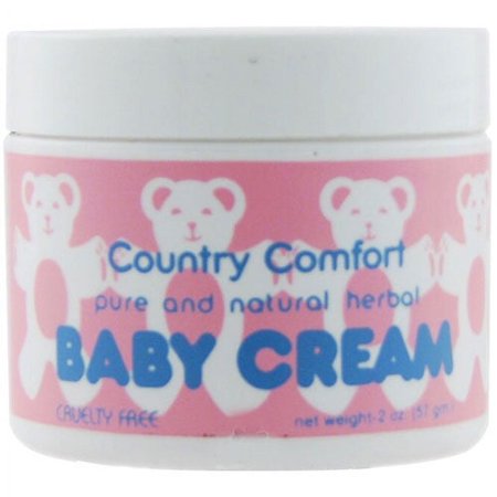 Country Comfort Pure And Natural Herbals Baby Cream, 2 Oz, 3 Pack