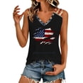 thumbnail image 1 of Country Concert Outfits for Women 250th Anniversary USA Tank Top Graphic Tees V Neck Tank Tops for Women Band Tees Western Tops for Women Cowgirl Shirt 250 Years Patriotic Tops, 1 of 8