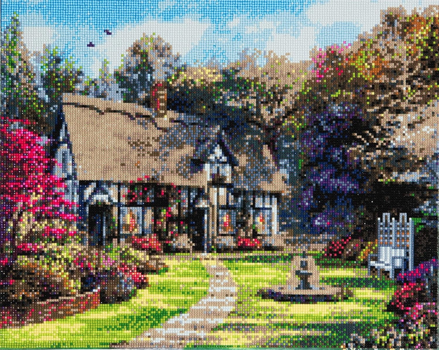 Country Cottage, Crafts Kit, 40x50 cm - Walmart.com