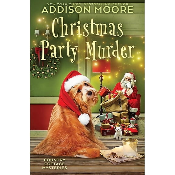 Country Cottage Mysteries Christmas Party Murder, Book 28, (Paperback)