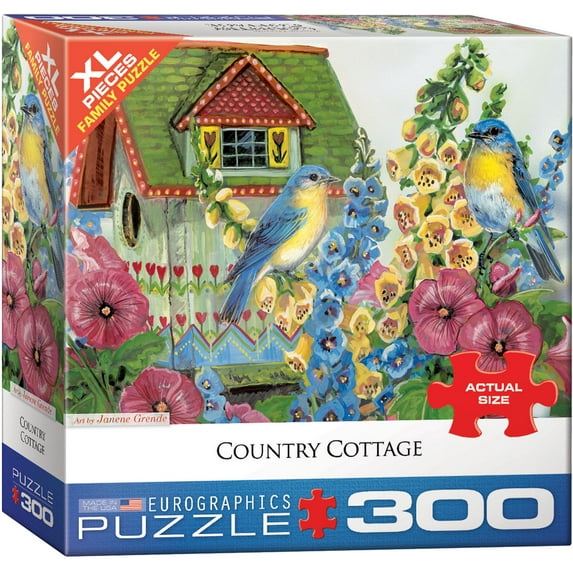 Country Cottage by Janene Grende 300-Piece Puzzle