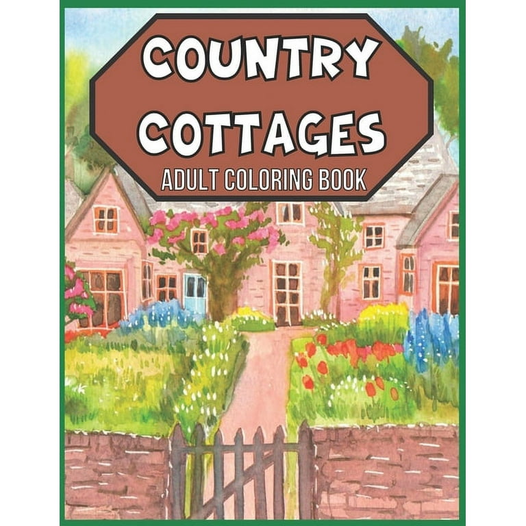 Calm Landscapes Coloring Book For Adults: Unwind with Nature's