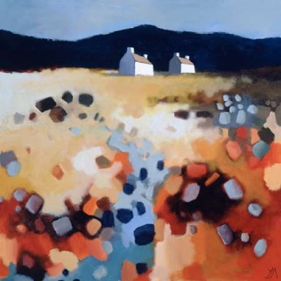 Country Cottages Canvas Art - Derek Melville (24 x 24)