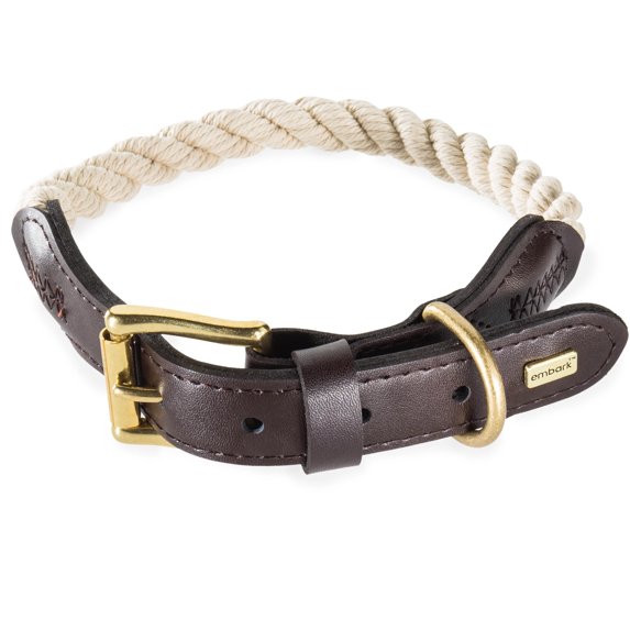 Country Cotton Rope Collar | Small / Creme