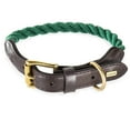 thumbnail image 1 of Country Cotton Rope Collar | X-Large / Green, 1 of 10