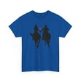 Country Cowboy Tshirt Couple on Horseback w Heart True Love's Journey