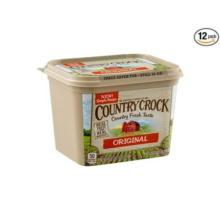 Country Crock Original Vegetable Oil Spread, 45 Ounce -- 12 per case.