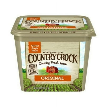 Country Crock Original Vegetable Oil Spread, 5 Pound - 6 per case.