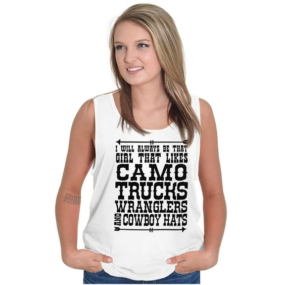 Country Cutie Rock N Roll Booty Tank Top Tee Shirt Women Brisco Brands S