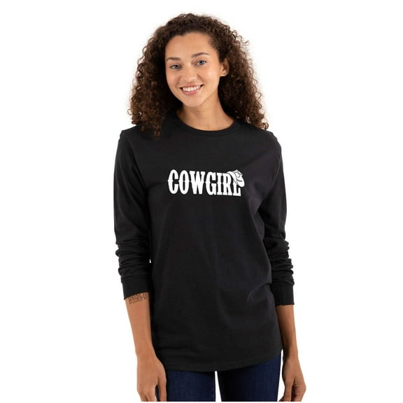 Country Cutie Southern Cowgirl Women's Long Sleeve T Shirt Brisco Brands M