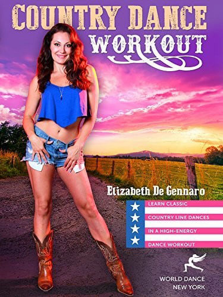 Country Dance Workout With Elizabeth De Gennaro (DVD), World Dance New York, Sports & Fitness - image 1 of 1