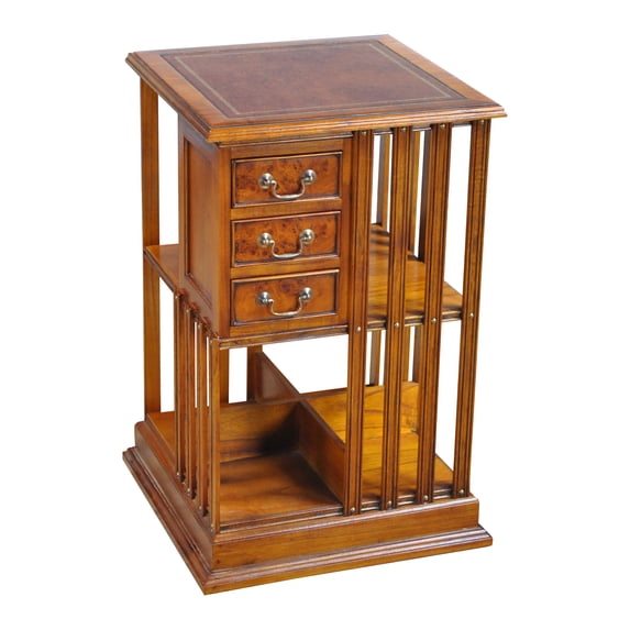 Country Estate Revolving Bookcase