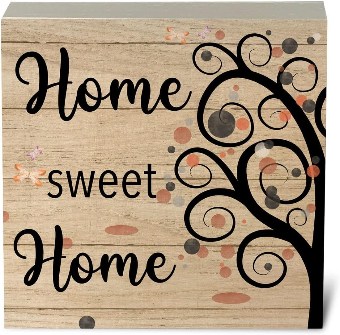 Family a Little Bit of Crazy Wooden Box Sign Rustic Quote Block Plaque Family a Little Bit of Crazy Wooden Box Sign Rustic Quote Block Plaque