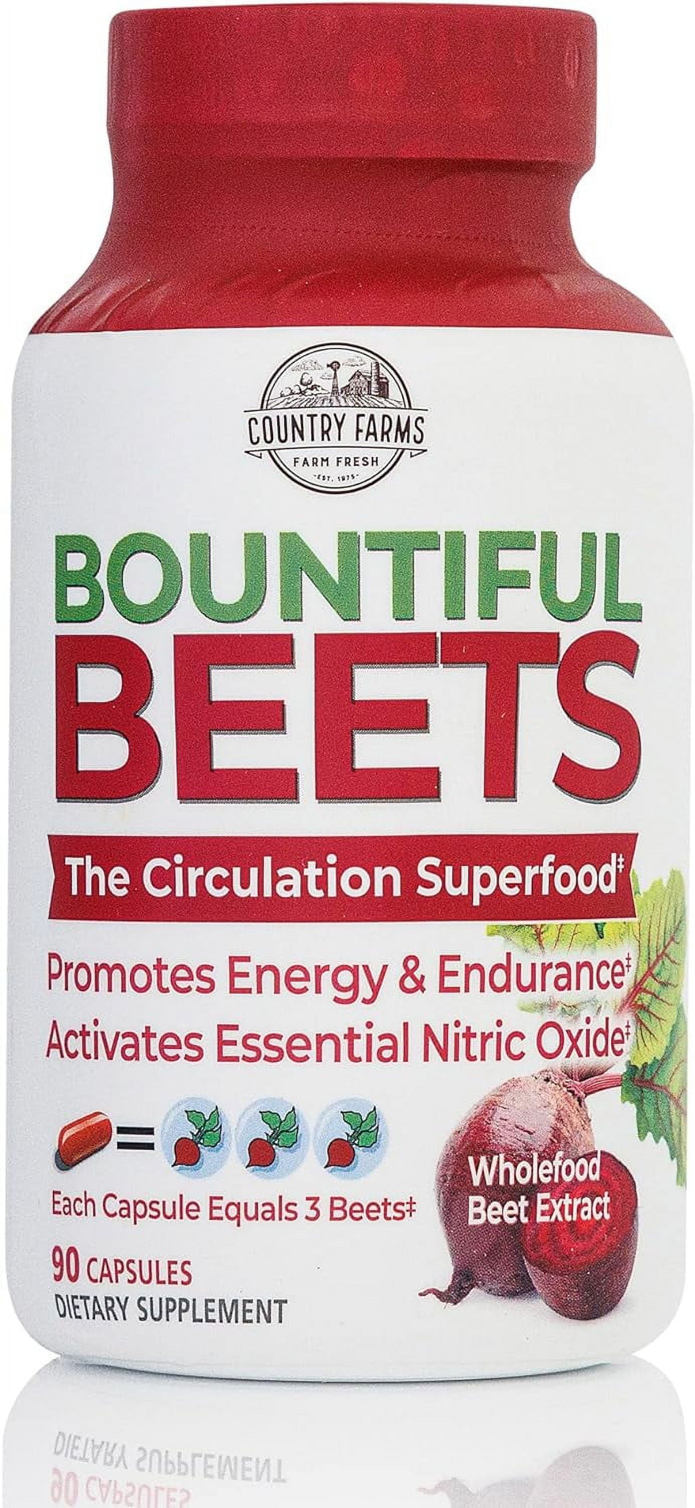 Country Farms Bountiful Beets Capsules, 90 ct