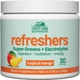 thumbnail image 1 of Country Farms Refreshers, Hydration Booster, Electrolytes, Super Greens, Superfoods, Energizing, Digestion, Minerals, Tropical Mango flavor, 6.98 oz, 30 Servings, 1 of 6
