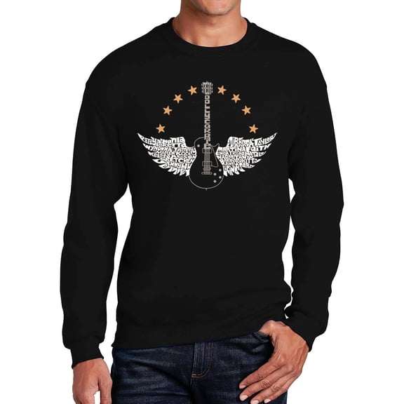 Country Female Singers - Men's Word Art Crewneck Sweatshirt