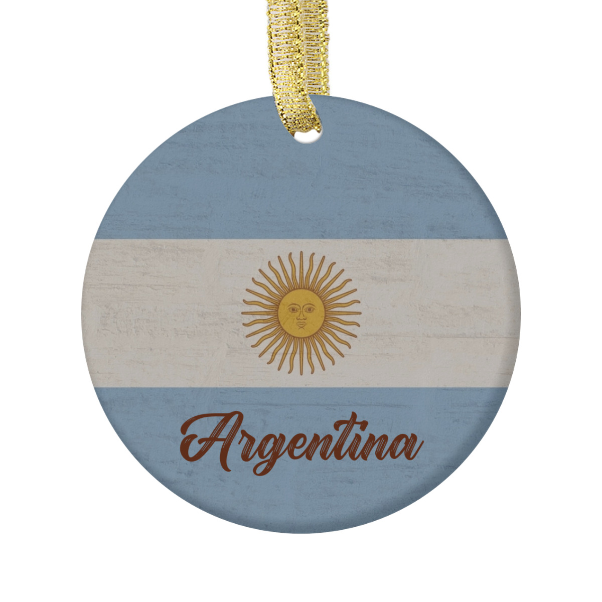 Cartello Stradale Bahia Blanca Argentina 91x20 Cm: Decorazione Da Parete Per Interni/Esterni