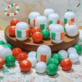 thumbnail image 1 of Country Flag Glass Beads Bulk for Bracelet Jewelry Making, Gift for Beader, Ireland Irish, 40 Pcs, 1 of 8
