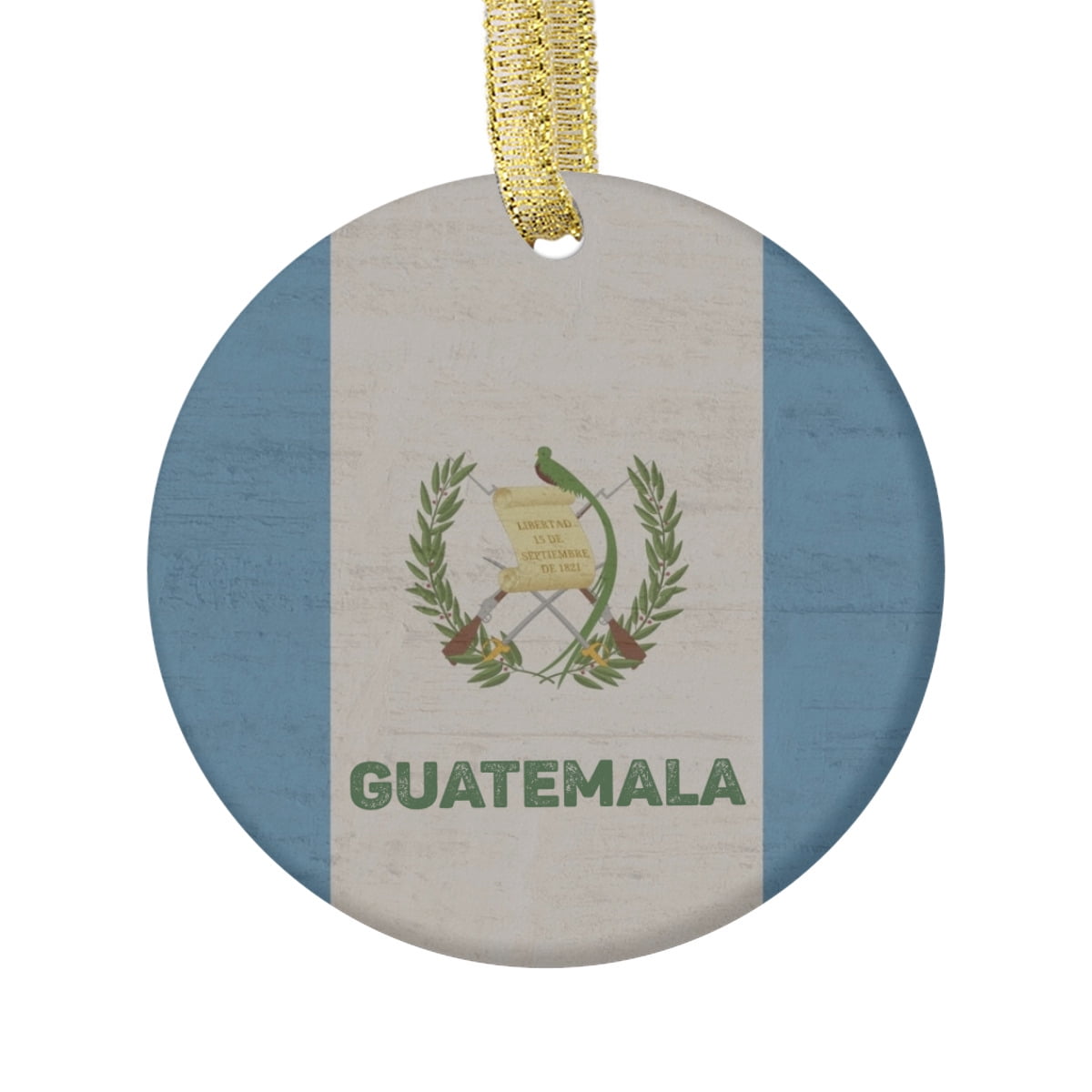 Country Flag Guatemala Flag Guatemalan Keepsake Souvenir Ceramic ...