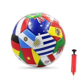 Country Flag Pattern Soccer Ball Size 5,Training Soccer Ball With Pump