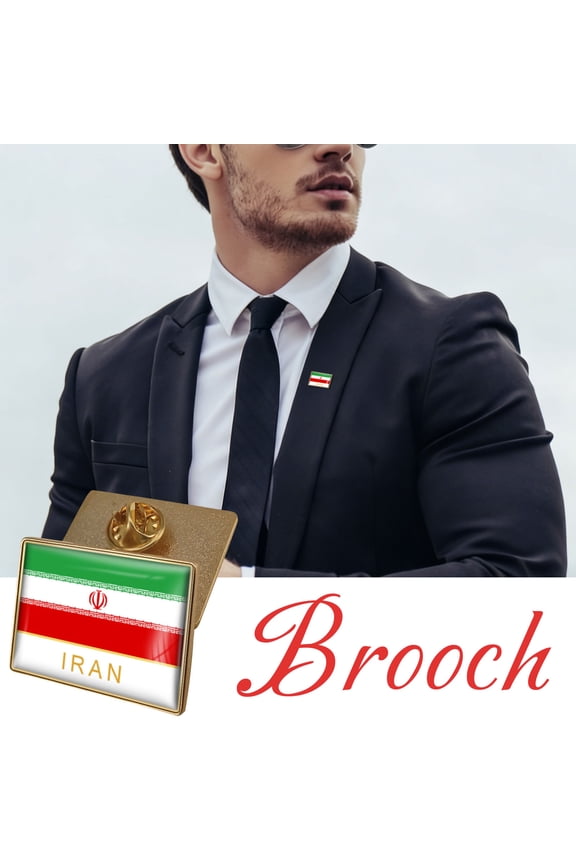 Country Flag Pin Badge International Travel Brooch Metal Alloy Souvenir Pin for Hat Clothes Backpack