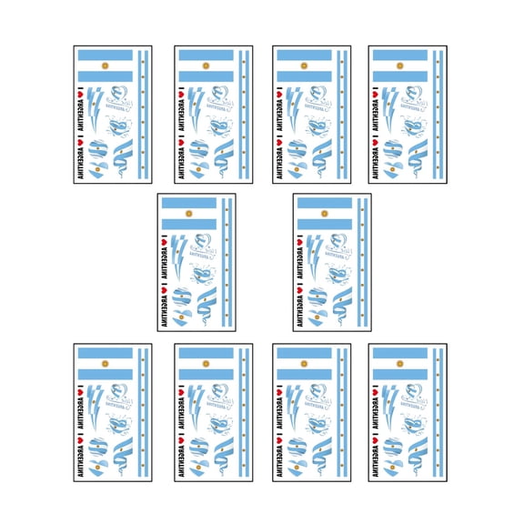 Country Flags Tattoo Stickers for 2026 World Football Competition | Waterproof Self Adhesive Decals | Party Favors for Sports Fans | International Scrapbook & Cup Decoration