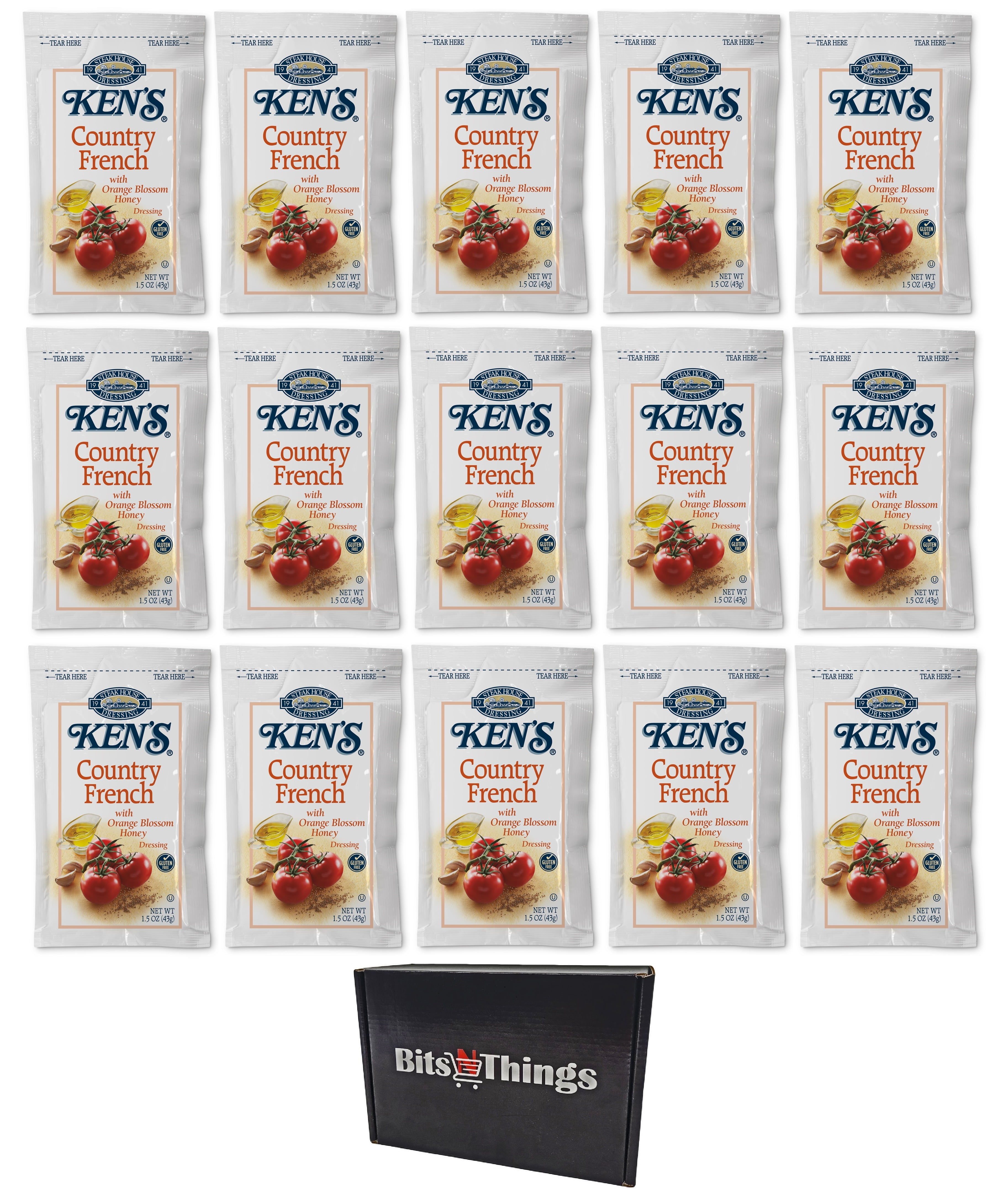 Country French Salad Dressing Packets | Gluten Free | Pack of 15