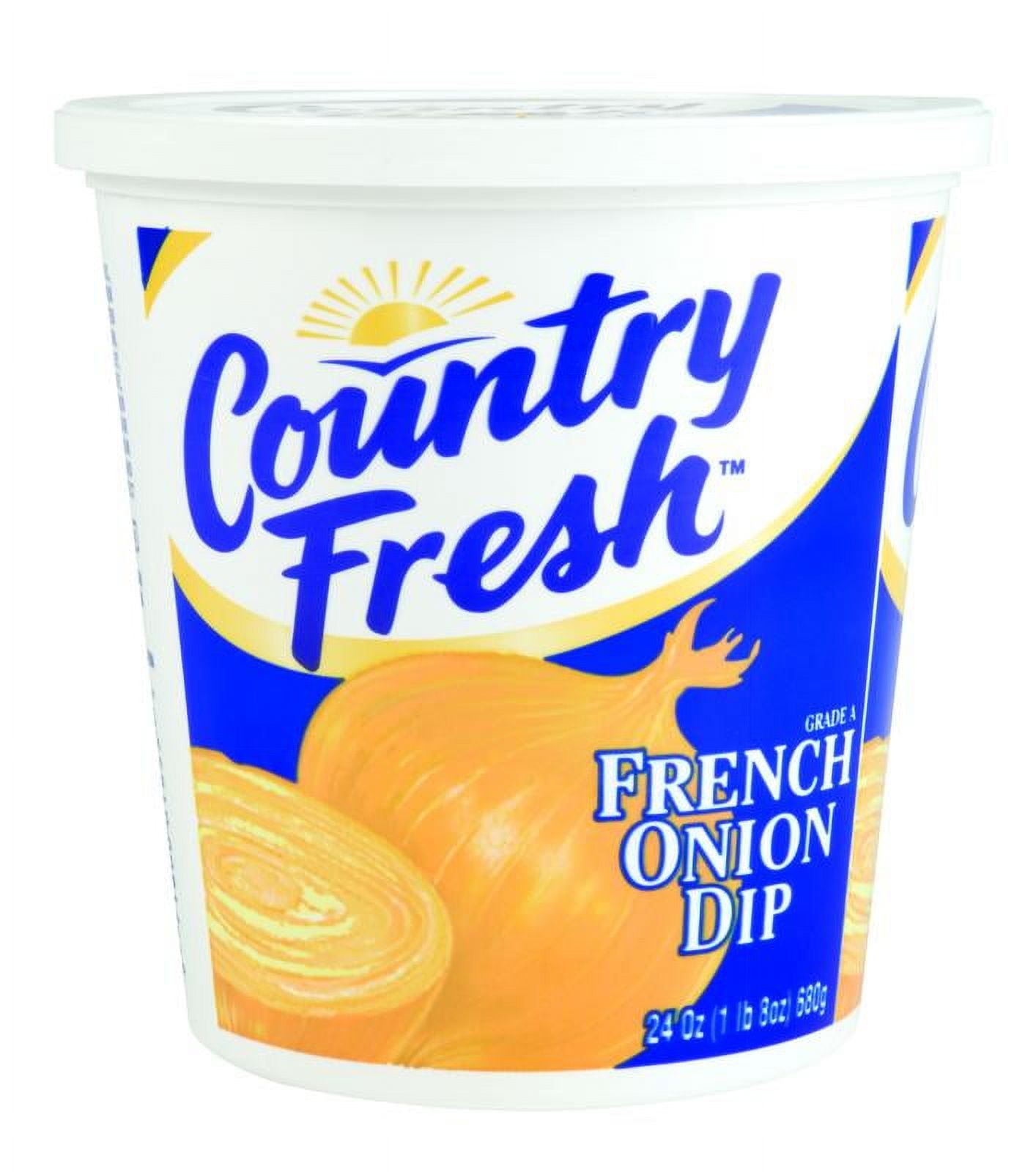Country Fresh Dip French Onion 24 Weight Ounce Plastic Cup