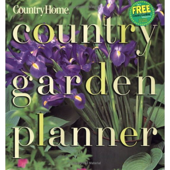Pre-Owned Country Garden Planner (Country Home) Paperback