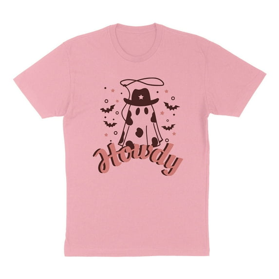 Country Ghost Howdy Shirt Unisex X-Large Pink