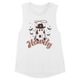 thumbnail image 1 of Country Ghost Howdy Women's Muscle Tank X-Small White, 1 of 5