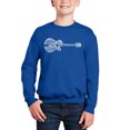 thumbnail image 1 of Country Guitar - Boy's Word Art Crewneck Sweatshirt, 1 of 3