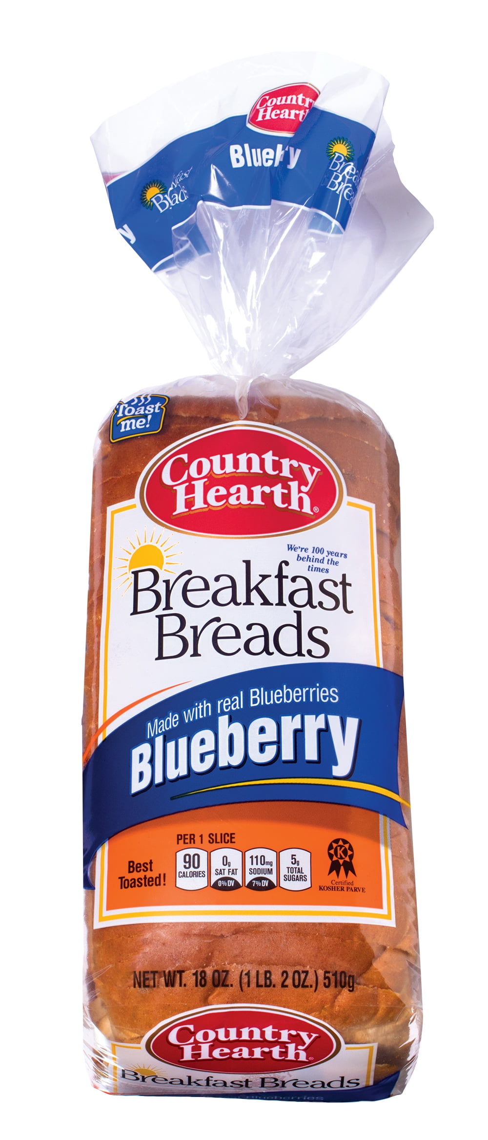 Country Hearth Blueberry Bread 18 ounces