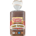 thumbnail image 1 of Country Hearth Stone Ground Whole Grain Sandwich Bread Loaf, Sliced, 20 oz, Regular Size, Shelf Stable, 1 of 8