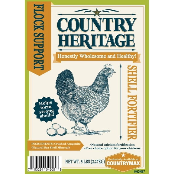 Country Heritage Shell Fortifier, 5# Bag