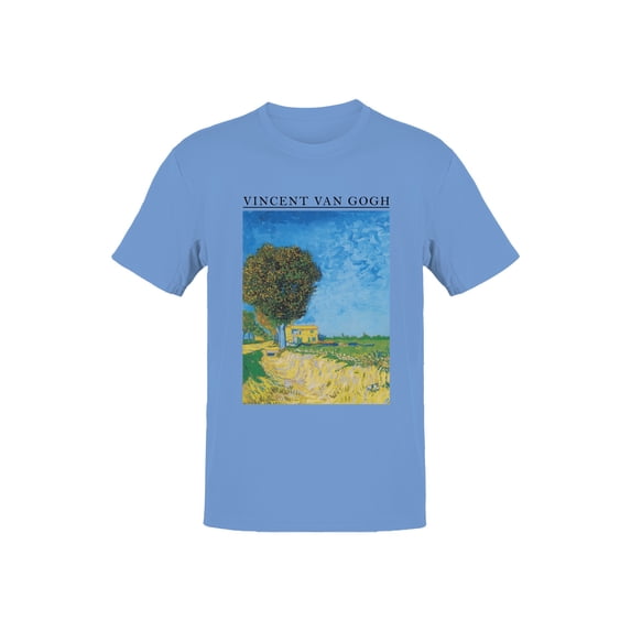 Country House Under Blue Sky Men's T-shirt