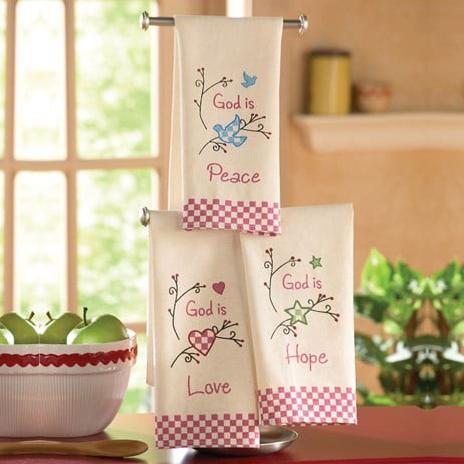 Country Inspirational Kitchen Hand Towels