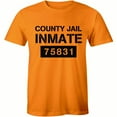 thumbnail image 1 of Country Jail Inmate 75831 State Prison Prisoner  T-Shirt, 1 of 4