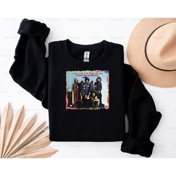 Country Joe Fish Fixin To Die Album Psychedelic Rock Band Music,T-Shirt, SW, Hoodie Unisex, up to 5XL