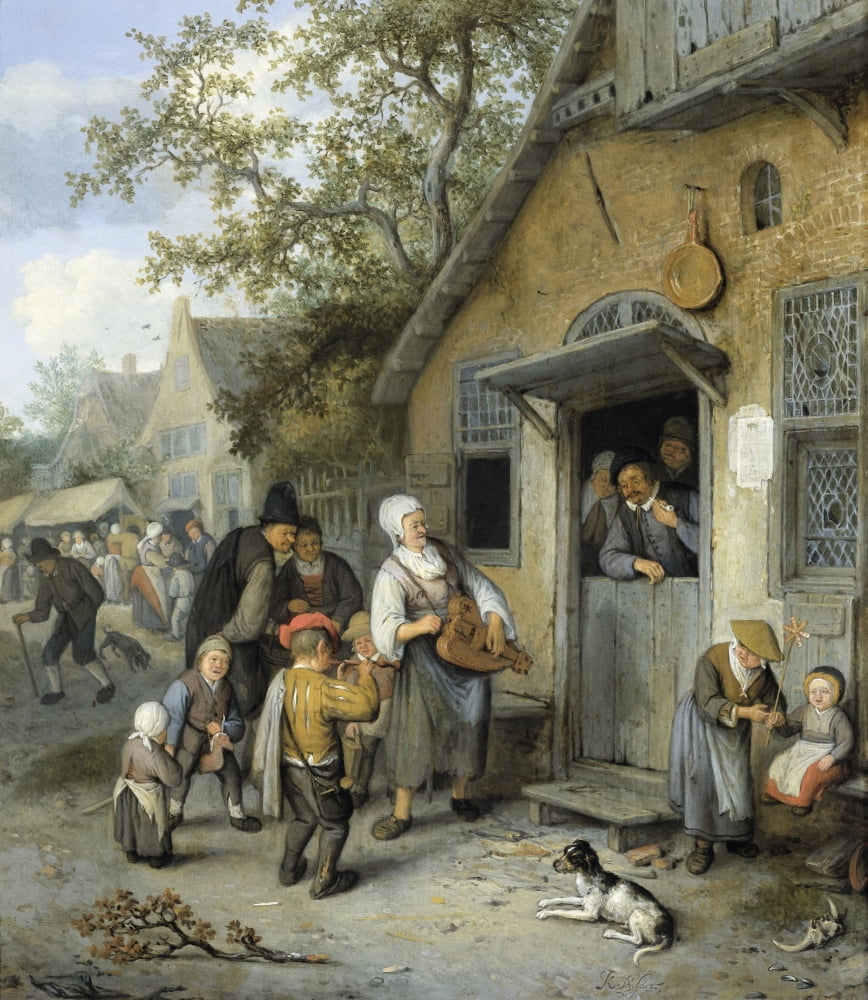 Country Kermis Canvas Art - (24 x 36)
