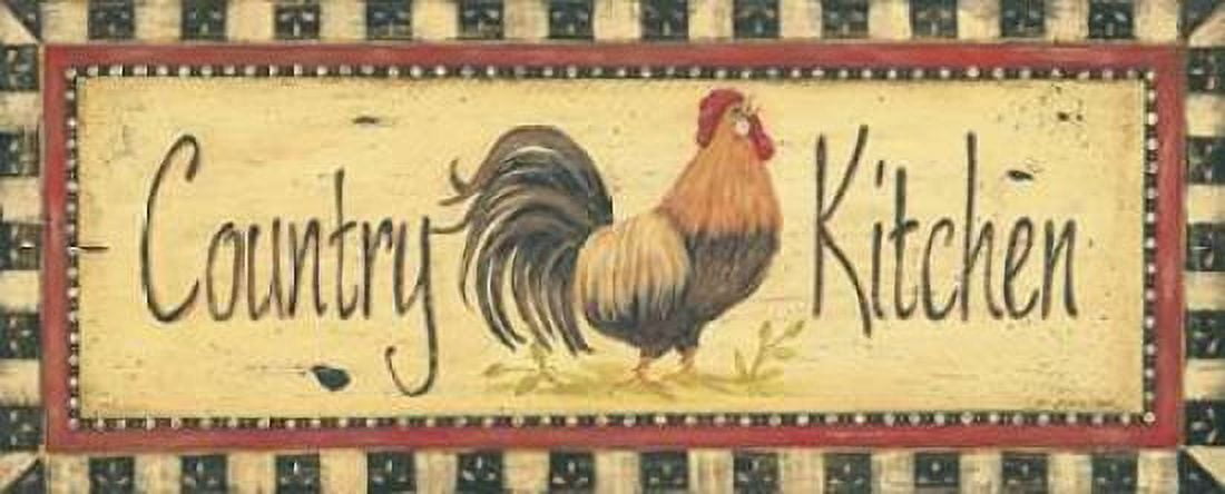 Country Kitchen Canvas Art - Jo Moulton (10 x 20)