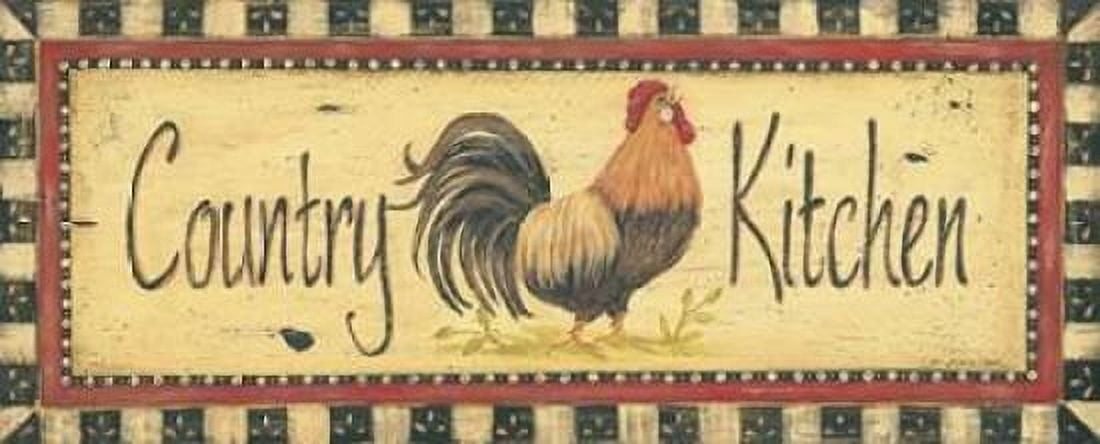 Country Kitchen Canvas Art - Jo Moulton (24 x 48)