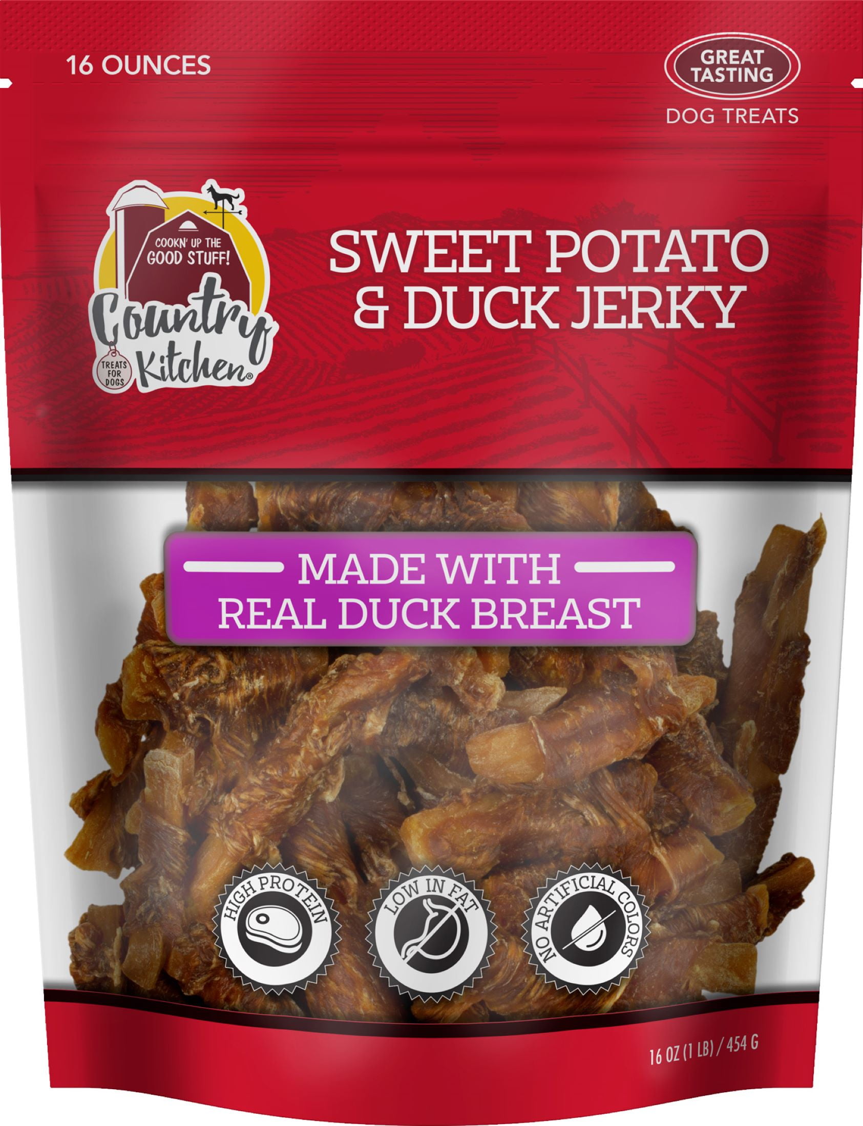 Country Kitchen Chicken Sweet Potato Jerky Wrap Dog Treat (16oz