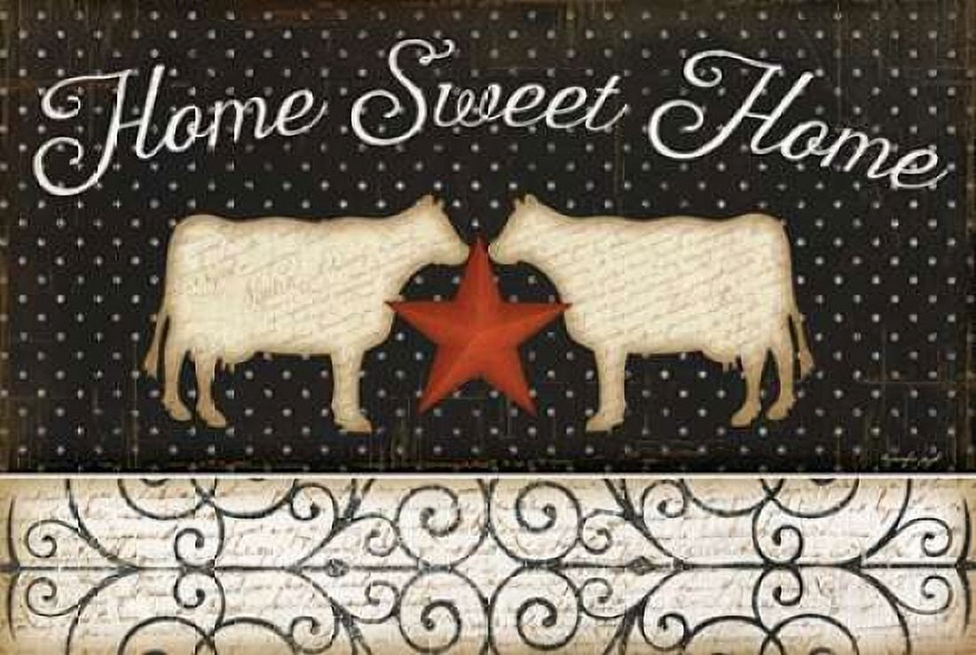 Country Kitchen - Home Sweet Home Canvas Art - Jennifer Pugh (12 x 18)