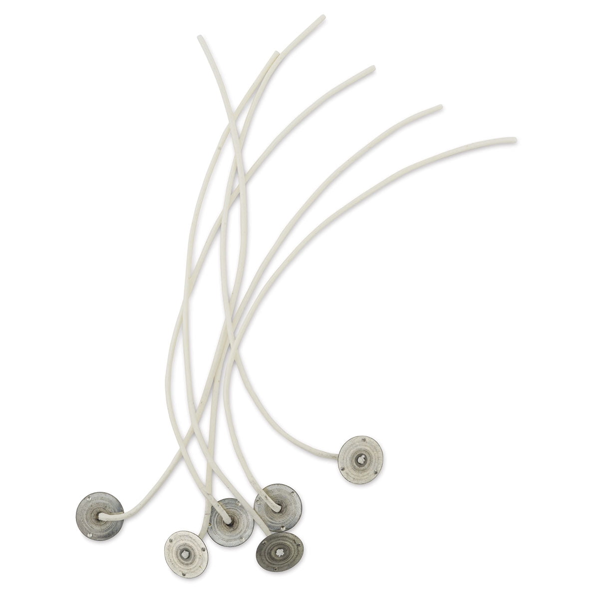 Country Lane Assembled Candle Wicks - Set of 6 Waxed Wicks